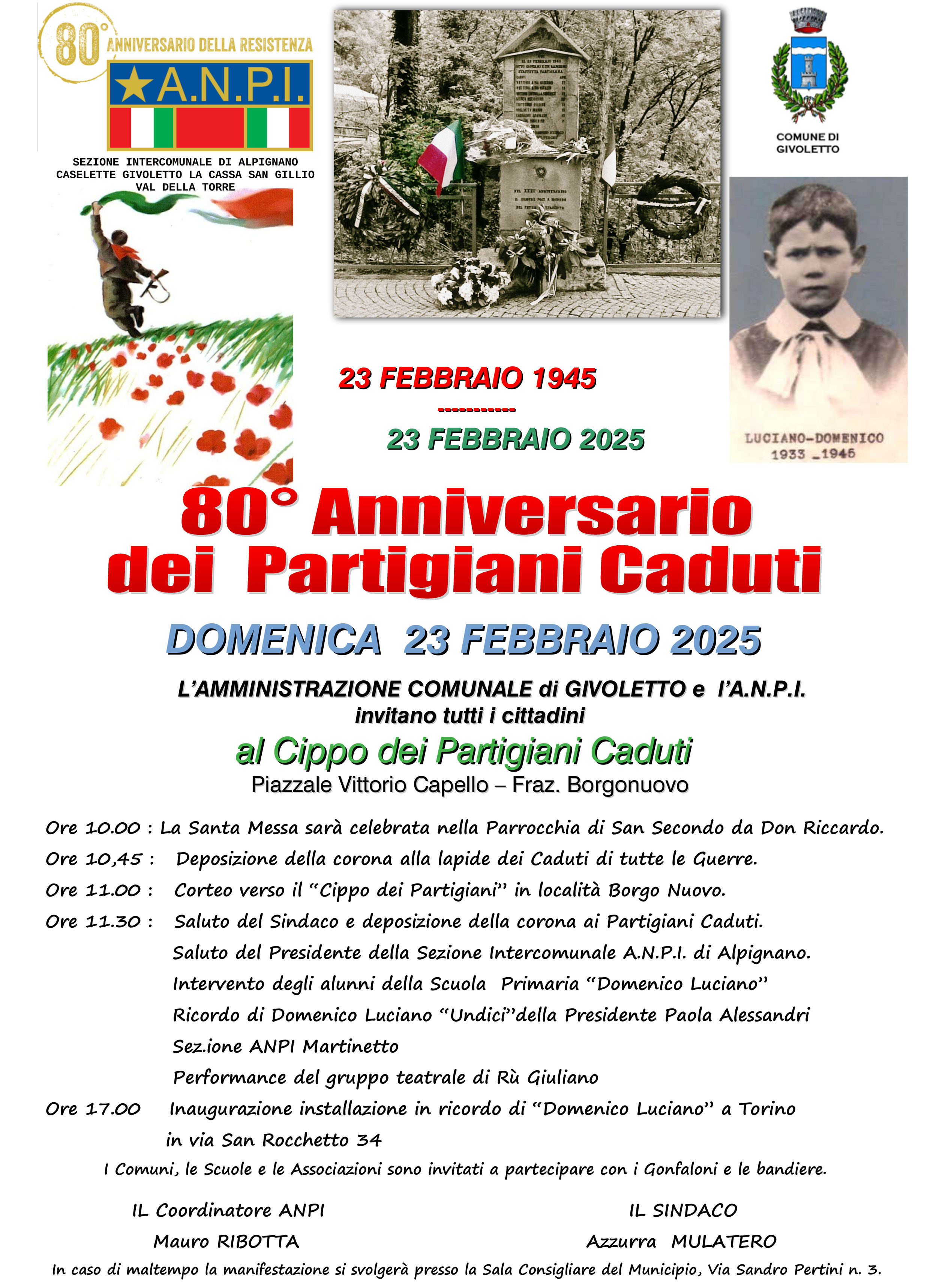 Commemorazione del Cippo 2025